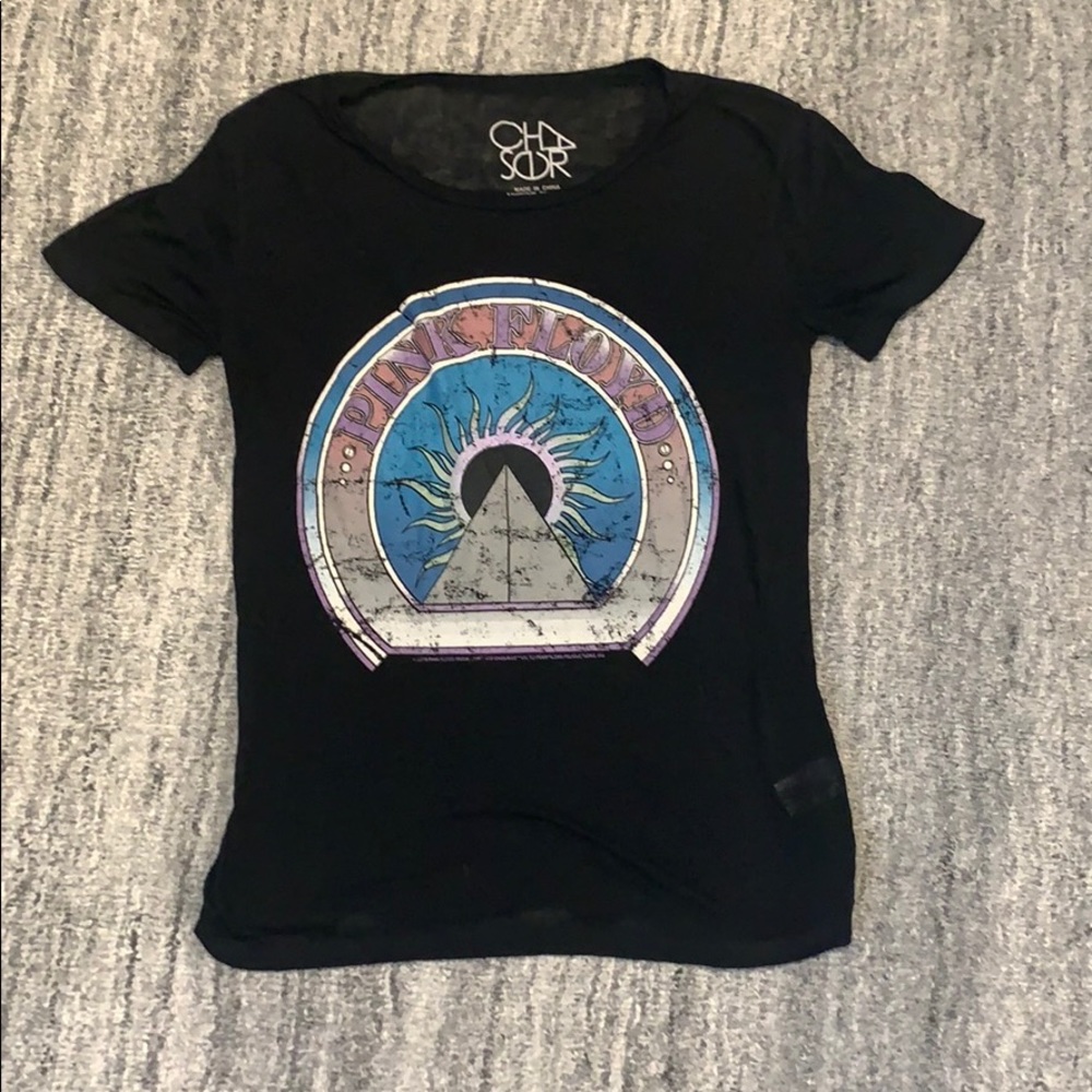 Chaser black band t shirt.  gently worn